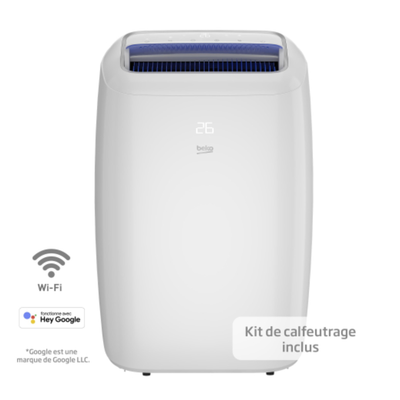 Climatiseur Mobile Réversible + Purificateur d'Air — Froid & Chaud