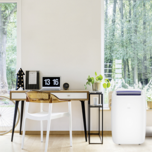 Climatiseur Mobile Réversible + Purificateur d'Air — Froid & Chaud